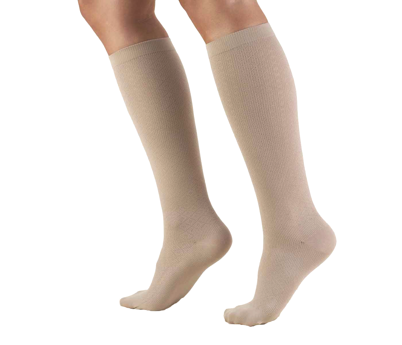Truform 1976 (15-20 Knee High Sock, Diamond Pattern)